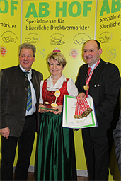 Höchste Auszeichnung für Hinzenbacher auf der AB-HOF-MESSE in Wieselburg