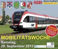 Mobilitätswoche 2012 - mit der LILO von Aschach nach LINZ