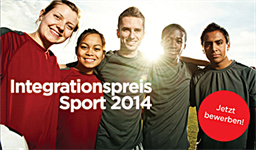 Integrationspreis Sport 2014 - Jetzt bewerben und gewinnen!